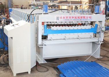 중국 겹켜 기계 기계를 만드는 알루미늄 금속 루핑 장을 형성하는 주름을 잡은 기와 목록 협력 업체